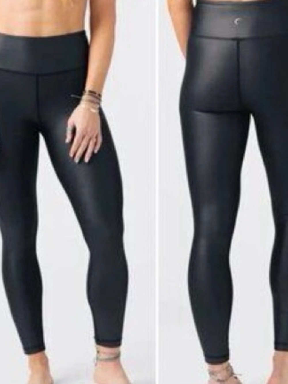High-Rise Black Leggings